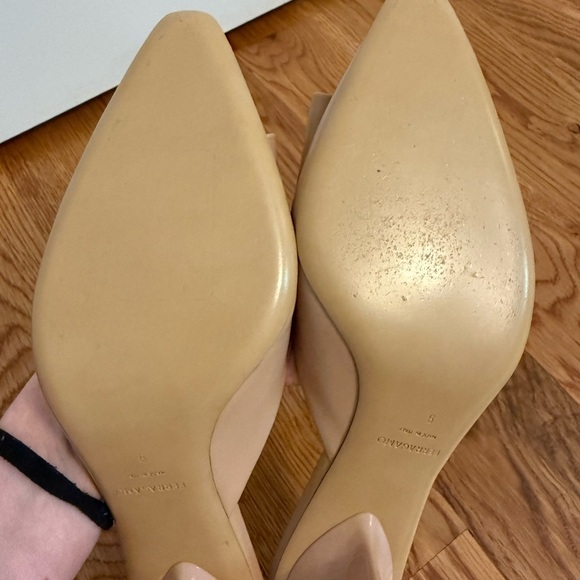 Ferragamo Lycia Mules With Double Bow size 9 - Picture 4 of 9